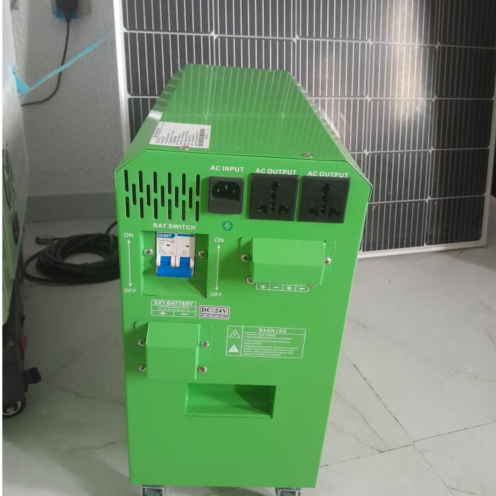 UFCIL 2KVA Off-Grid Solar Generator – Dual Charging System with MPPT Controller, Lithium Battery & Solar Panel Sets